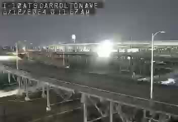 Traffic Cam I-10 at Carrolton - Eastbound Player