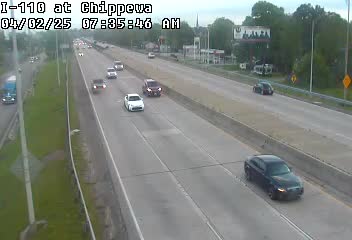 Traffic Cam I-110 at Chippewa - Southbound Player