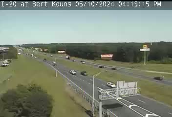I-20 at Bert Kouns - Westbound Traffic Camera
