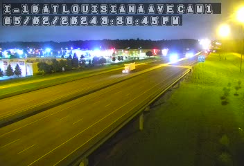 I-10 at Louisiana Ave - Westbound Traffic Camera