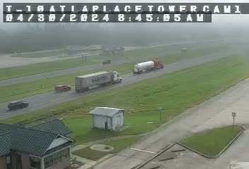 Traffic Cam I-10 at LaPlace Tower - Eastbound Player