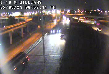I-10 at Williams - Median Traffic Camera