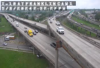 Traffic Cam I-10/I-610 at Franklin Ave - Eastbound Player