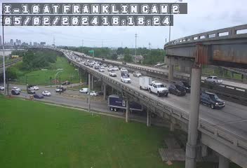 I-10/I-610 at Franklin Ave - Eastbound Traffic Camera