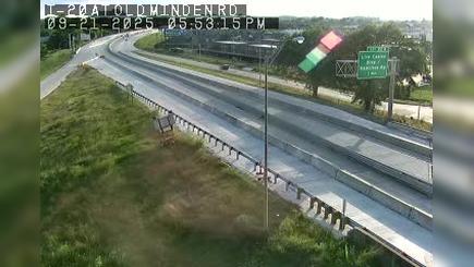 Traffic Cam Bossier City: I-20 at Old Minden Road Player