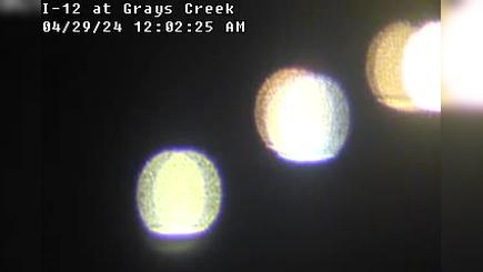 Denham Springs: I-12 at Grays Creek Traffic Camera
