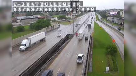 Traffic Cam Beauregard Town: I-10 at College Dr Player