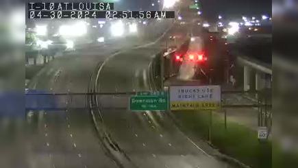 Traffic Cam French Quarter: I-10 at Louisa Player