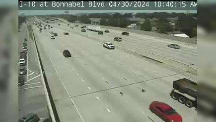 Metairie: I-10 at Bonnabel Traffic Camera