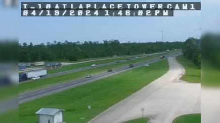 Belle Terre: I-10 at LaPlace Tower Traffic Camera