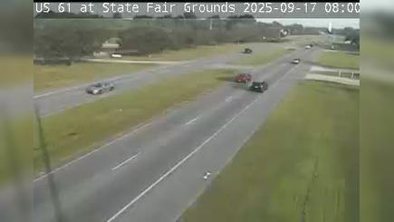 Traffic Cam Elliot Acres: US 61 at State Fair Grounds Player