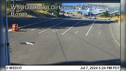 Traffic Cam Ruston › North: WSF Point Defiance Booth Player