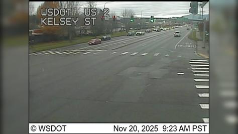 Traffic Cam Monroe › South: US 2 at MP 14.6: Kelsey St Player