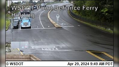 Ruston › North: WSF Point Defiance Holding Traffic Camera