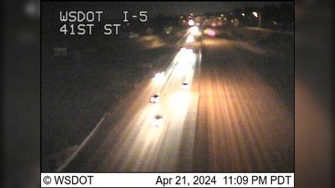 Traffic Cam Lowell: I-5 at MP 192.6: 41st St Player