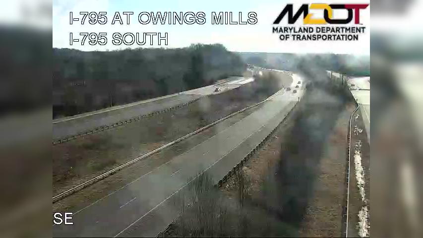 Traffic Cam Towson: I-795 AT OWINGS MILLS BLVD (403045) Player