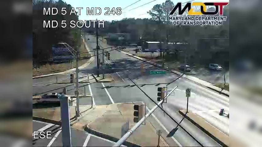 Lexington Park: MD 5 AT MD 246 (518002) Traffic Camera