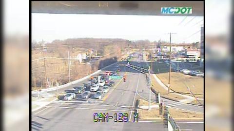 Gaithersburg: Clopper Rd (MD 117) at Quince Orchard Rd (MD 124 Traffic Camera