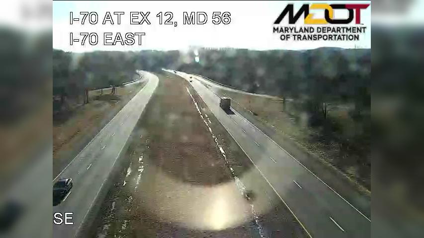 Big Pool: I-70 AT EX 12, MD 56 (621002) Traffic Camera