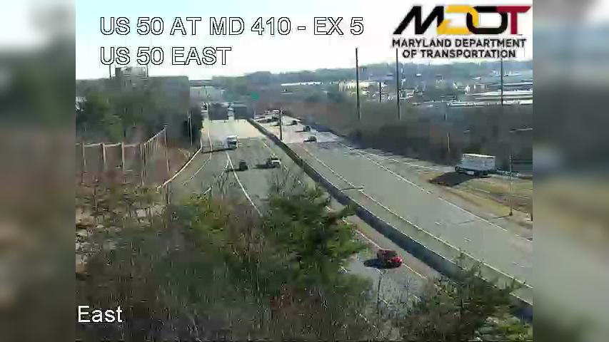 Traffic Cam Ardwick: US 50 AT MD 410 - EX 5 (316038) Player