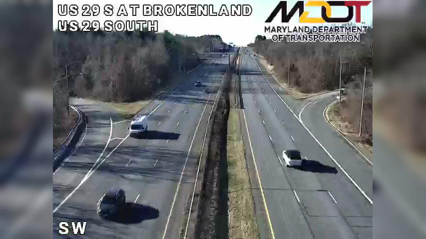 Traffic Cam Columbia Town Center: US 29 S AT BROKENLAND PKWY (713020) Player