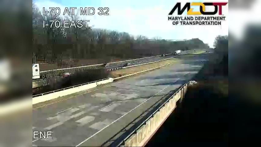 Traffic Cam West Friendship: I-70 at Ex 80 MD 32 (713015) Player