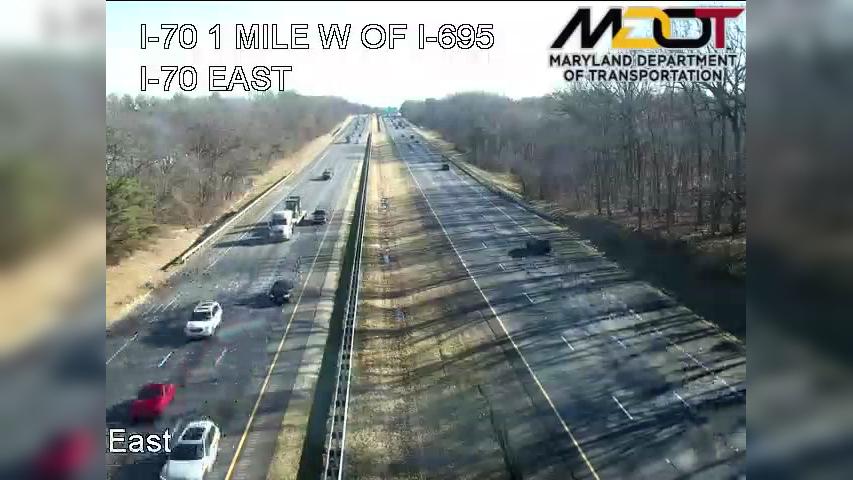 Traffic Cam Woodlawn: I-70 1 MI. W. of I-695 (403034) Player