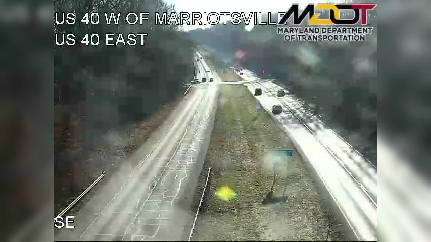 Traffic Cam Mayfield: US 40 W OF MARRIOTSVILLE ROAD (713024) Player