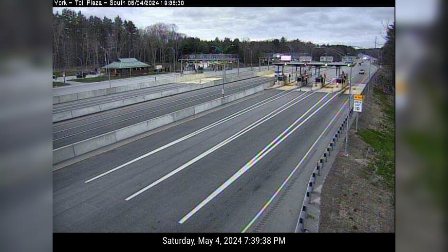 York: I-95 SB at MM - Toll Canopy Traffic Camera