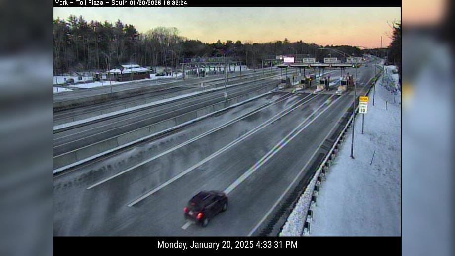 York: I-95 SB at MM - Toll Canopy Traffic Camera