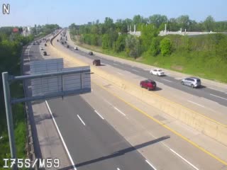 Traffic Cam @ S of M-59 - south Player