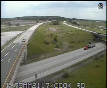 Traffic Cam @ Cook Rd - north Player