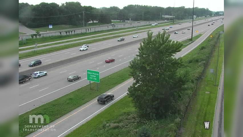 Traffic Cam Eden Prairie: I-494: I-494 WB @ Washington Ave Player