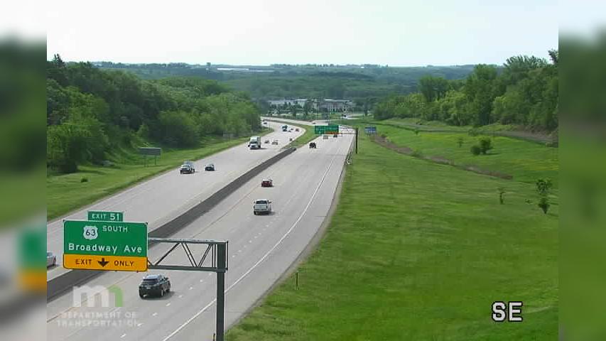 Traffic Cam Rochester: US 52: T.H.52 SB (MP) Player