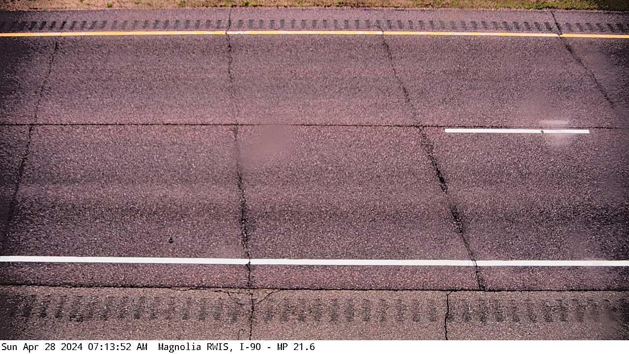 Magnolia: I-90: I-90 - MP 21.6): I-90 - MP 21.6) View Traffic Camera