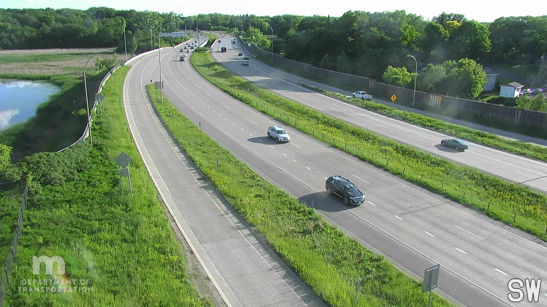 Traffic Cam Bloomington: US 169: T.H.169 NB S of I-494 Player