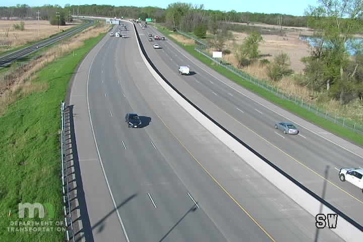 I-35 NB N of MN-97 Traffic Camera