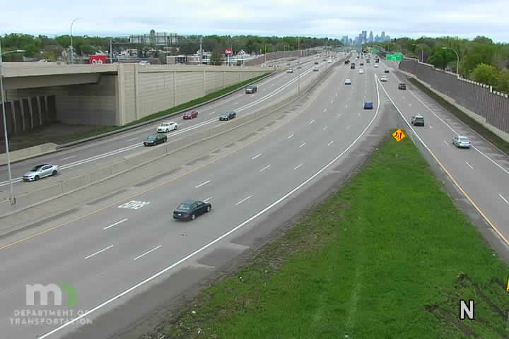 I-35W NB E Jct MN-62 Traffic Camera