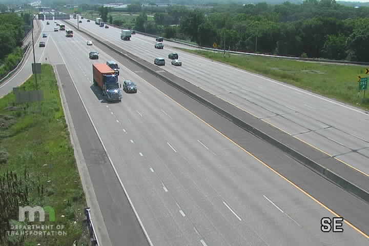 Traffic Cam I-694 WB at MN-252 Player