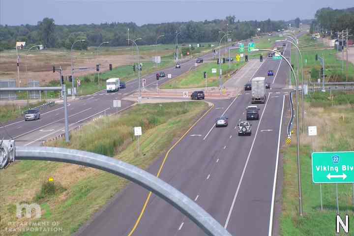 Traffic Cam MN-65 S of Viking Blvd Player