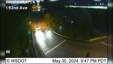 Traffic Cam Fisher: SR 14 at MP 10.1: 192nd Ave Player