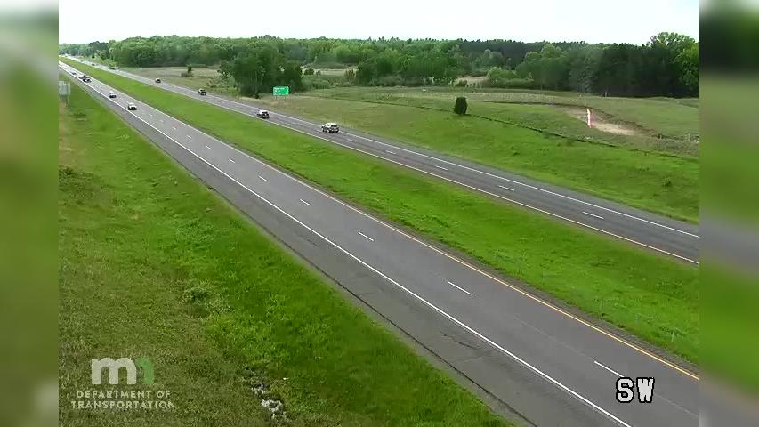 Traffic Cam Wyoming: I-35 NB S of Co Rd Player