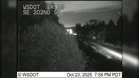 Traffic Cam Atkinson: SR 18 at MP 18.7: SE 202nd St Player