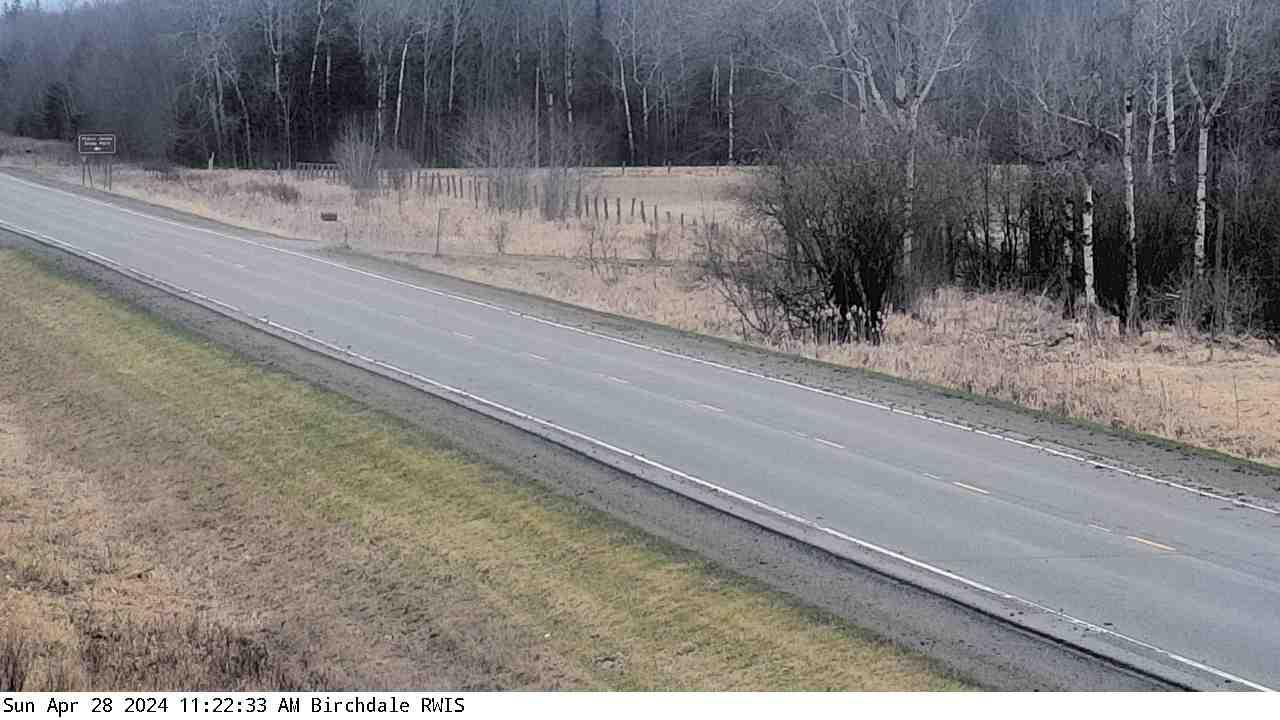 Traffic Cam Birchdale: MN 11: T.H.11 - MP 157): T.H.11 - MP 157) View Player