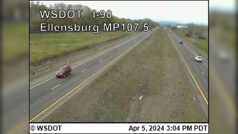 Regal: I-90 at MP 107.5: Ellensburg Traffic Camera