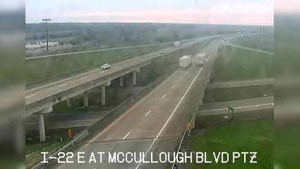 Traffic Cam Tupelo: I-22 at McCullough Blvd Player