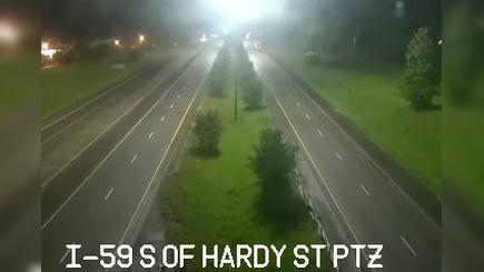 Traffic Cam Hattiesburg: I-59 at Hardy Street Player