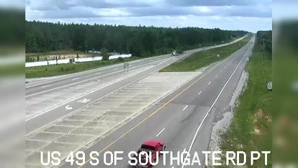 Hattiesburg: US 49 at Southgate Rd Traffic Camera