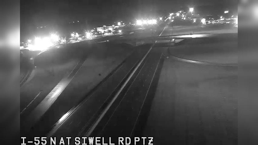 Traffic Cam New Byram: I-55 at Siwell Rd Player