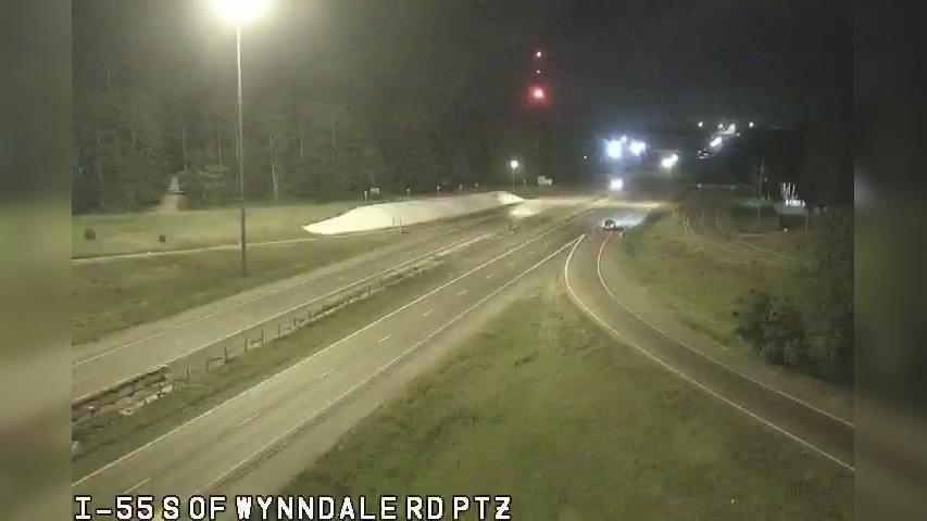 Traffic Cam Bernard: I-55 at Wynndale Rd Player